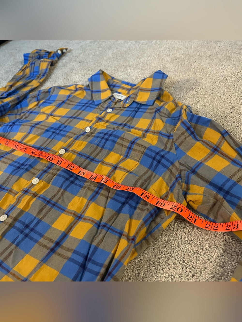 J. Crew plaid button down - Picture 4 of 6